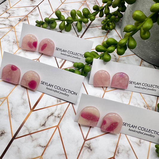 Summer Studs | Wild Orchid