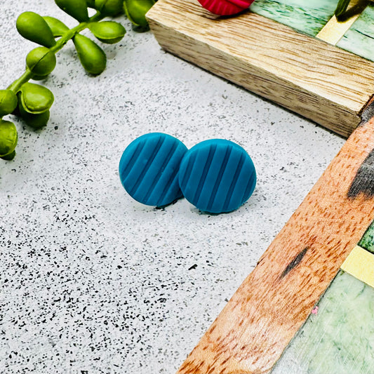 Eden Studs | Aqua