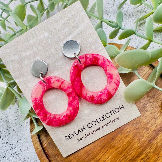 Isla Dangles | Rose Quartz