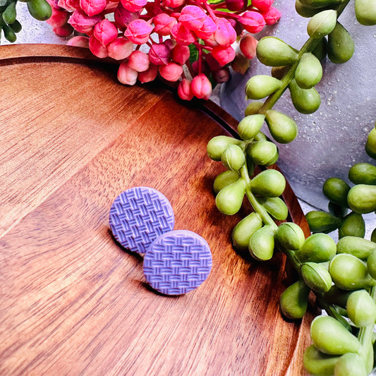Eden Studs | Periwinkle