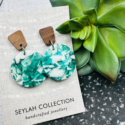 Ella Dangles | Emerald Quartz