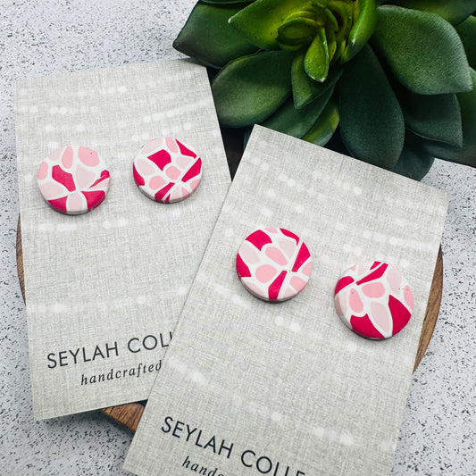 Emma Studs | Pink Mosaic