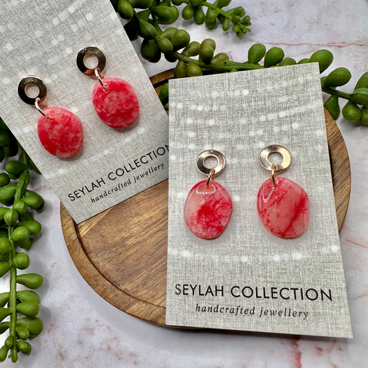 Keira Dangles | Rose Quartz