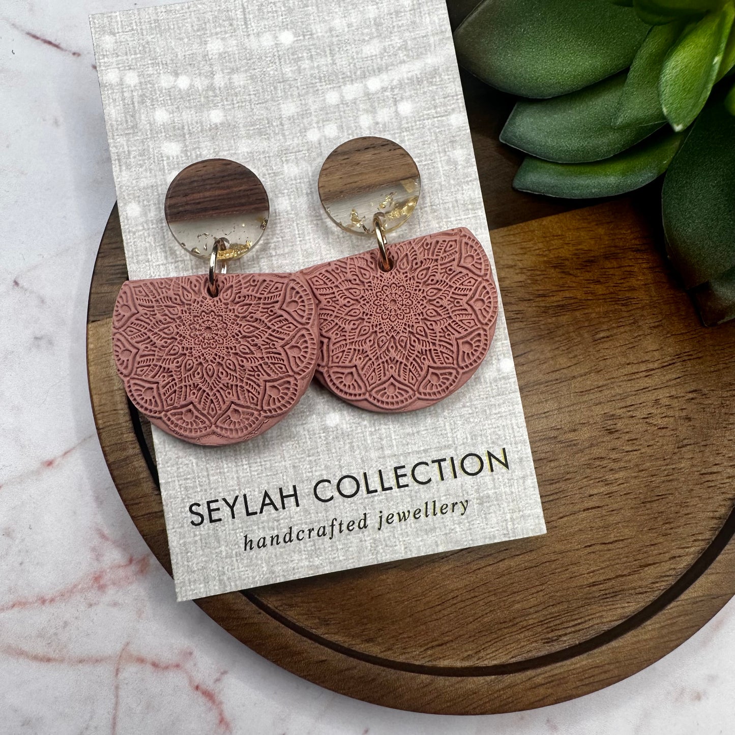 Tilda Dangles | Blush Pink