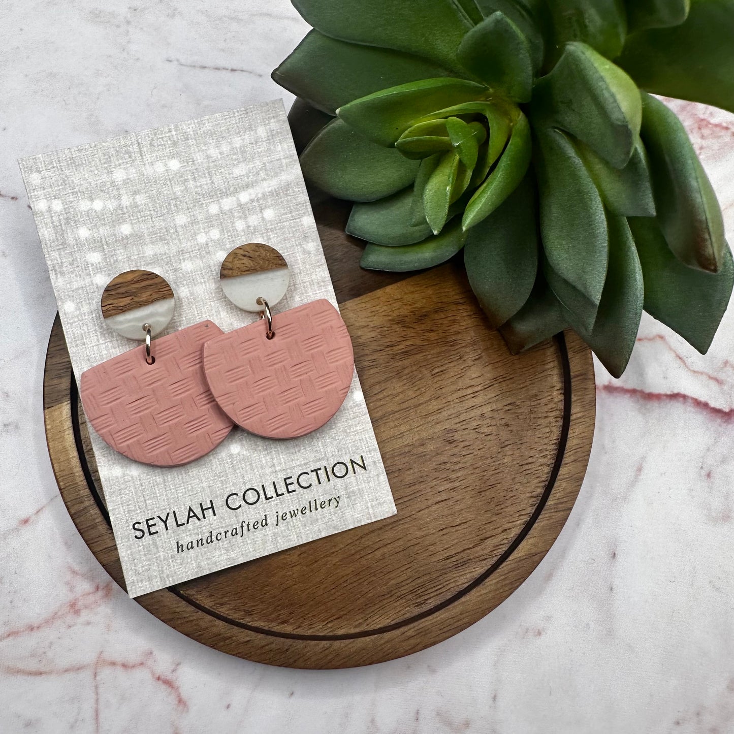 Tilda Dangles | Blush Pink