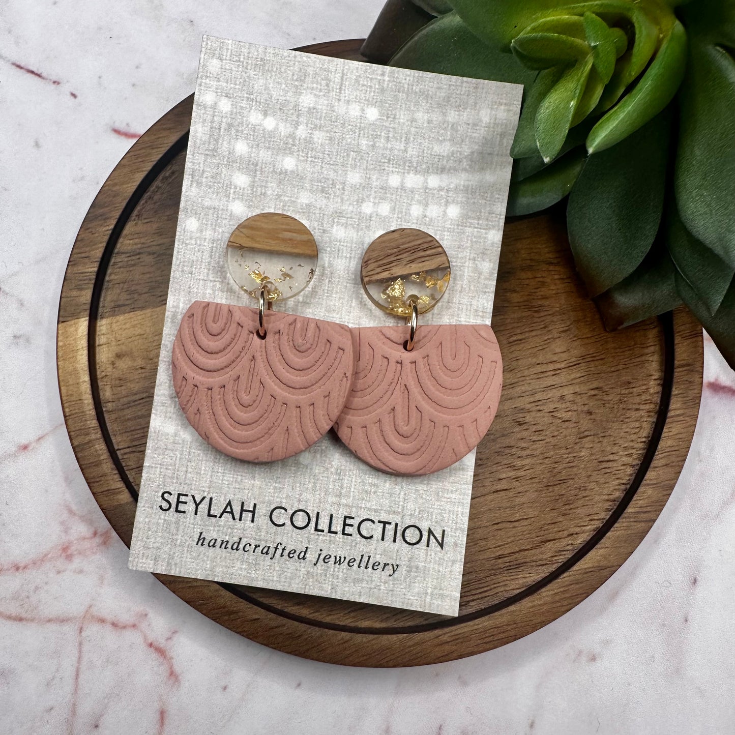 Tilda Dangles | Blush Pink